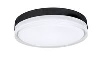 HighLight plafondlamp Disc Ø 28 cm - zwart - thumbnail