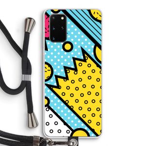 Pop Art #1: Samsung Galaxy S20 Plus Transparant Hoesje met koord