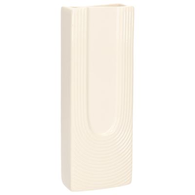 Waterverdamper - warm wit - keramiek - 400 ml - radiatorbak luchtbevochtiger - 7,4 x 18,6 cm