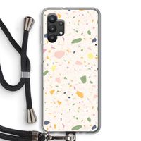 Terrazzo N°21: Samsung Galaxy A32 5G Transparant Hoesje met koord