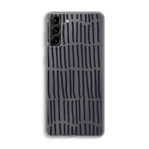 Moroccan stripes: Samsung Galaxy S21 Plus Transparant Hoesje