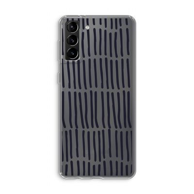 Moroccan stripes: Samsung Galaxy S21 Plus Transparant Hoesje