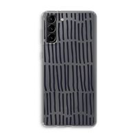 Moroccan stripes: Samsung Galaxy S21 Plus Transparant Hoesje