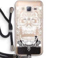 Seek & Destroy: Samsung Galaxy J3 (2016) Transparant Hoesje met koord