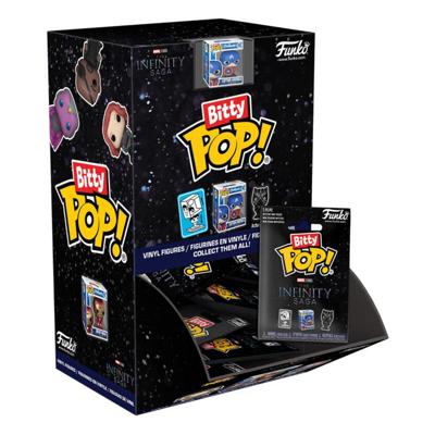 Marvel Mystery Bitty POP! Vinyl Figures 2 cm The Infinity Saga Display (32)
