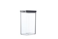 Bewaardoos omnia rechthoekig 2000 ml black - Mepal