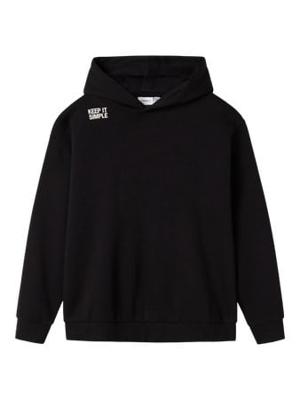 Name it winter sweater jongens - zwart - relaxed fit - NkmBronx