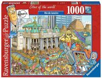 Fleroux Rio De Janeiro Puzzel 1000 Stukjes - thumbnail