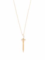 Aurelie Bidermann collier Screw en or 18ct pavé de diamants