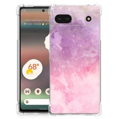 Back Cover Google Pixel 6A Pink Purple Paint Back Cover Google Pixel 6A Pink Purple Paint
