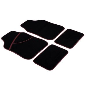 All Ride Automatten Universeel - Set van 4 - 2x 66 x 44 cm en 2x 28 x 42 cm - Zwart