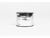 Krullint 250mx5mm metallic zilver
