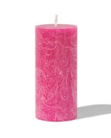 HEMA Rustieke Kaars 7x8 Hardroze (roze)