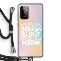 The prettiest: Samsung Galaxy A72 5G Transparant Hoesje met koord