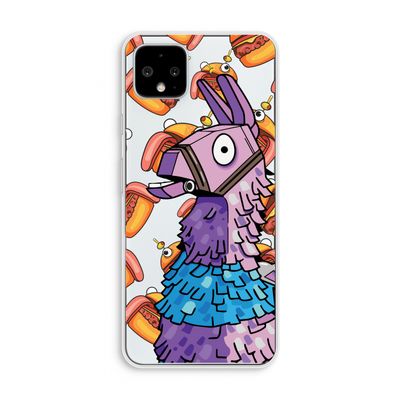 Loot Burger: Pixel 4 XL Transparant Hoesje