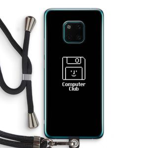 Hello: Huawei Mate 20 Pro Transparant Hoesje met koord