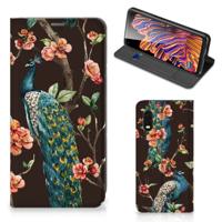 Samsung Xcover Pro | Hoesje maken | Pauw met Bloemen