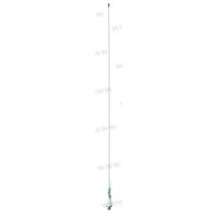 GLORA106SLSFME - VHF-ANTENNE 900 mm 3 dB roestvrijstalen staaf FME ja