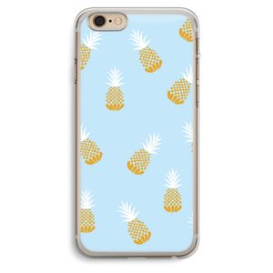 Ananasjes: iPhone 6 Plus / 6S Plus Transparant Hoesje