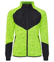 Clique 023947 Haines Fleece Jacket Ladies - Signaalgeel - XL - thumbnail