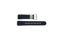 Horlogeband Seiko V175-0EY0 / SSC785P1 / R035012J0 Rubber Blauw 20mm