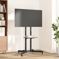 VidaXL Tv-standaard wielen 32-70 inch scherm 40 kg max vesa 600x400 mm