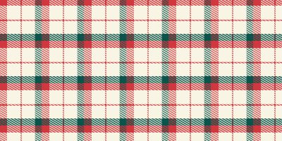 Kerst Tartan vinyl tapijt