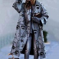 Loose Woolen Casual Coat