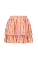 B.Nosy zomer rok meisjes - roze AOP - 2-laags - Ruth