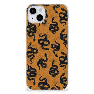 TPU Hoesje voor iPhone 15 Snakes