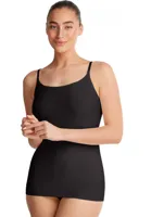 30249 - Secrets spaghetti hemd naadloos - Onderhemd - Seamless singlet - M - Zwart - M - M - M - M - M - M - M