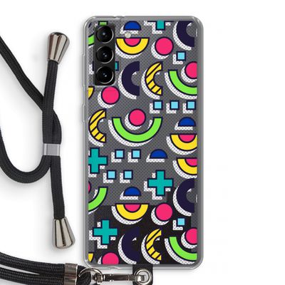 8-bit N°6: Samsung Galaxy S21 Plus Transparant Hoesje met koord
