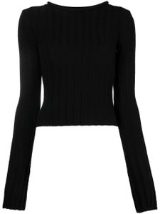 Filippa K pull en maille nervurée - Noir