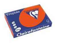 Clairefontaine Trophée Intens, gekleurd papier, A4, 120 g, 250 vel, kardinaalrood