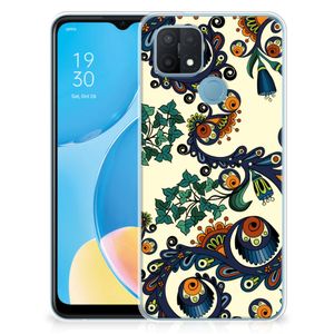 Siliconen Hoesje OPPO A15 Barok Flower