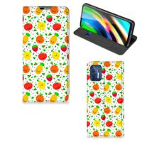 Motorola Moto G9 Plus | Flip Style Cover | Fruits