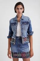 Spijkerjack met sierranden - BLUE - M