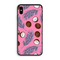Kokosnoot roze: iPhone XS Biologisch afbreekbaar hoesje
