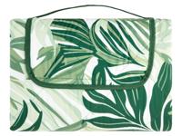 LIVARNO home Picknickkleed 200 x 200 cm (Groen/wit)