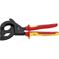 Knipex Knipex-Werk 95 36 315 A Ratel-kabelsnijder Geschikt voor (striptechniek) Gepantserde kabel 45 mm 380 mm²