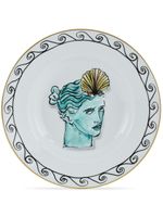 GINORI 1735 lot de deux assiettes Il Viaggio di Nettuno - Blanc