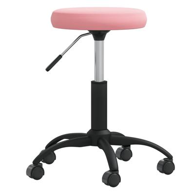 VidaXL Massagekruk fluweel roze