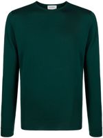 John Smedley pull Lundy en laine mérinos - Vert