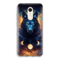Wolf Dreamcatcher: Xiaomi Redmi 5 Transparant Hoesje