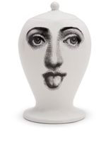 Fornasetti "L'antipatico" Vase - Blanc