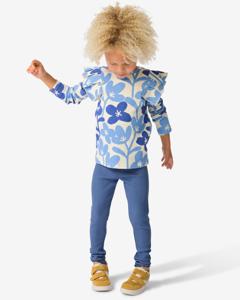 HEMA Kinderleggings Rib Effen - 2 Stuks Blauw (blauw)