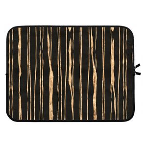 Gouden strepen: Laptop sleeve 15 inch