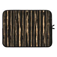 Gouden strepen: Laptop sleeve 15 inch