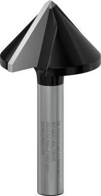 Bosch Accessoires PRO Bovenfreesbit V-groef | 90 x Ø 31,8 | schacht 8 mm - 2608629680