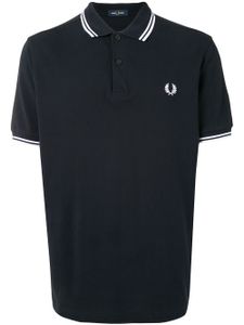 Fred Perry polo à bords contrastants - Bleu